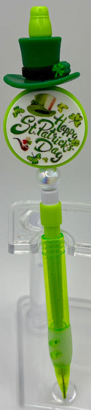 Handmade St. Patrick’s Day Beaded Pens | Choose Your Lucky Pen | Gift Ready