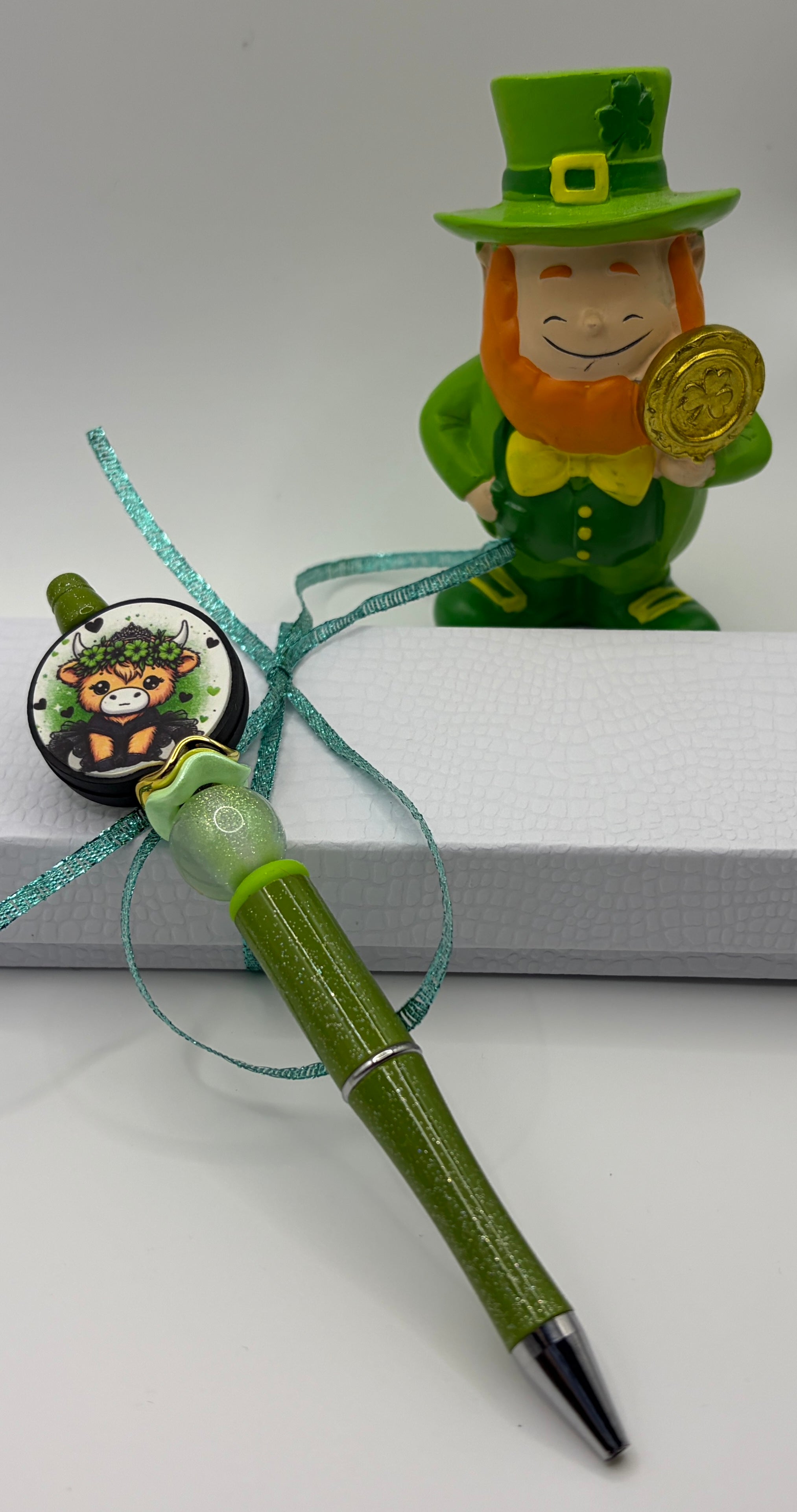 Handmade St. Patrick’s Day Beaded Pens | Choose Your Lucky Pen | Gift Ready