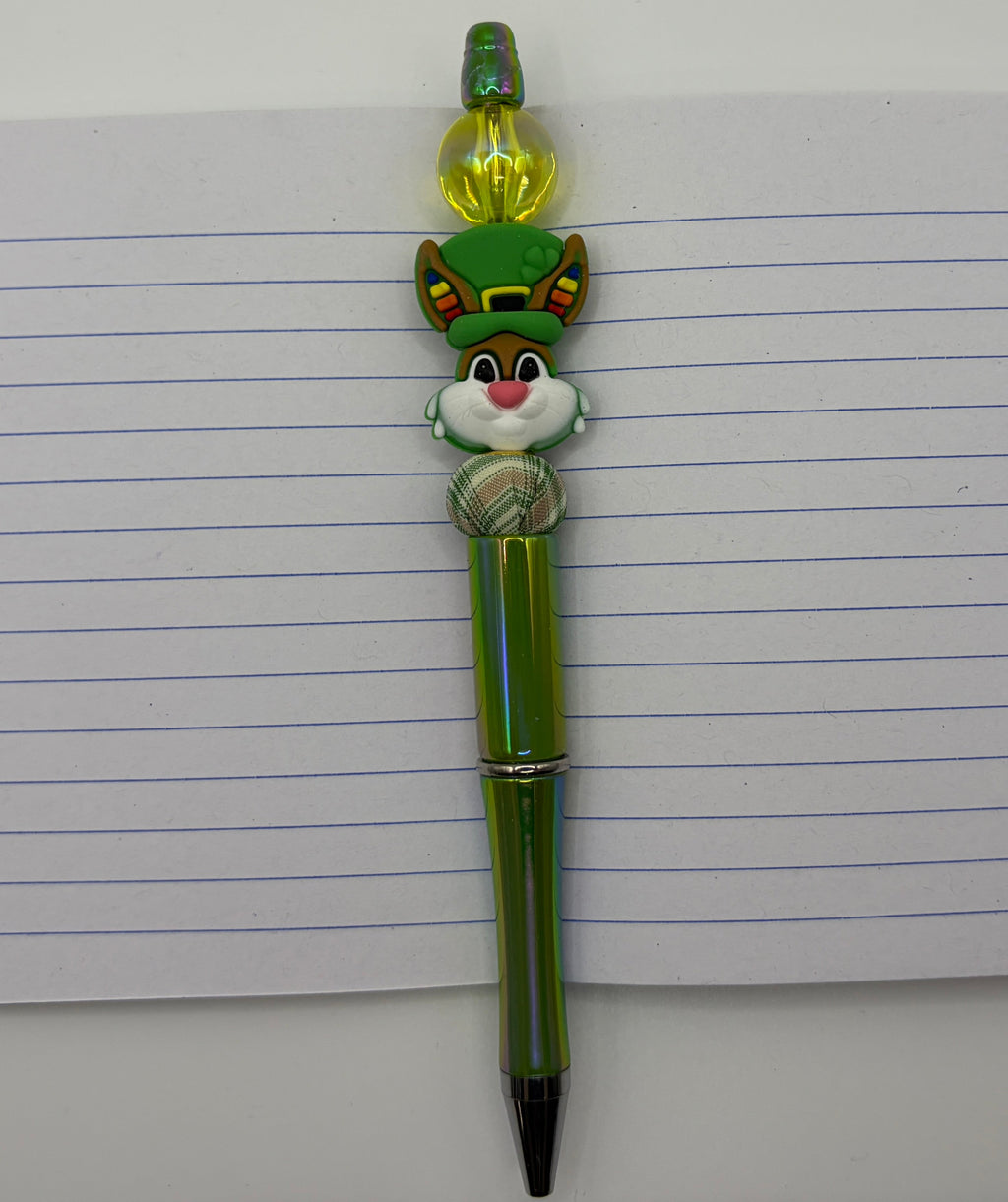 Handmade St. Patrick’s Day Beaded Pens | Choose Your Lucky Pen | Gift Ready