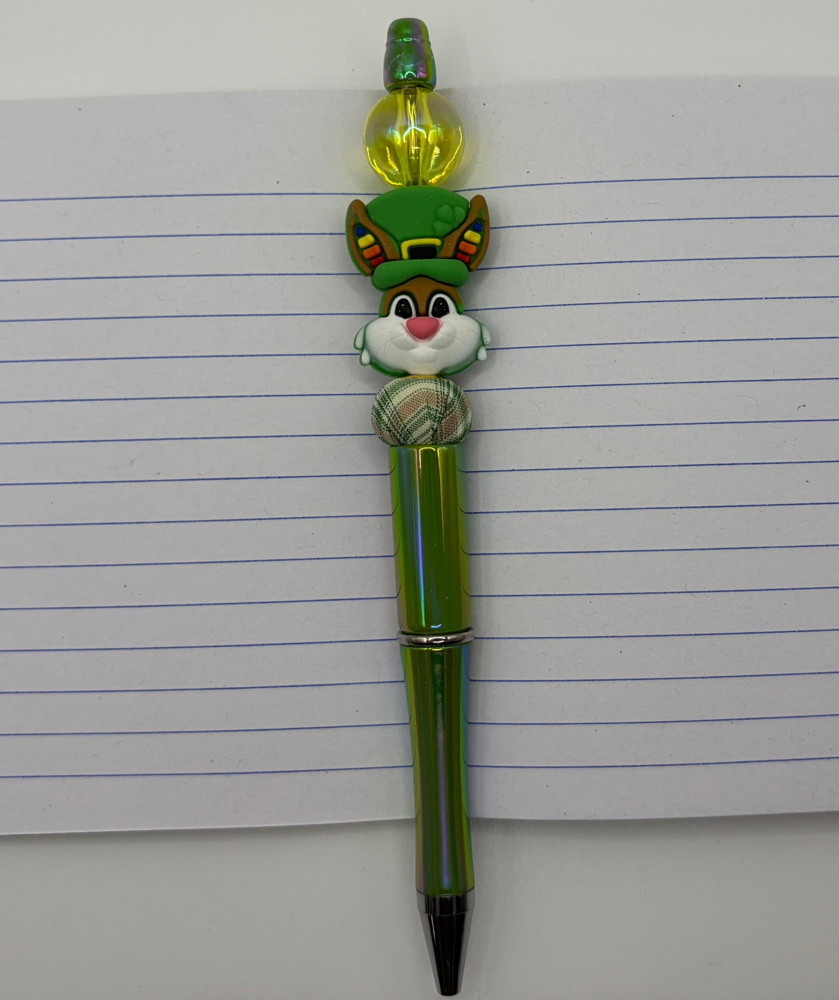 Handmade St. Patrick’s Day Beaded Pens | Choose Your Lucky Pen | Gift Ready