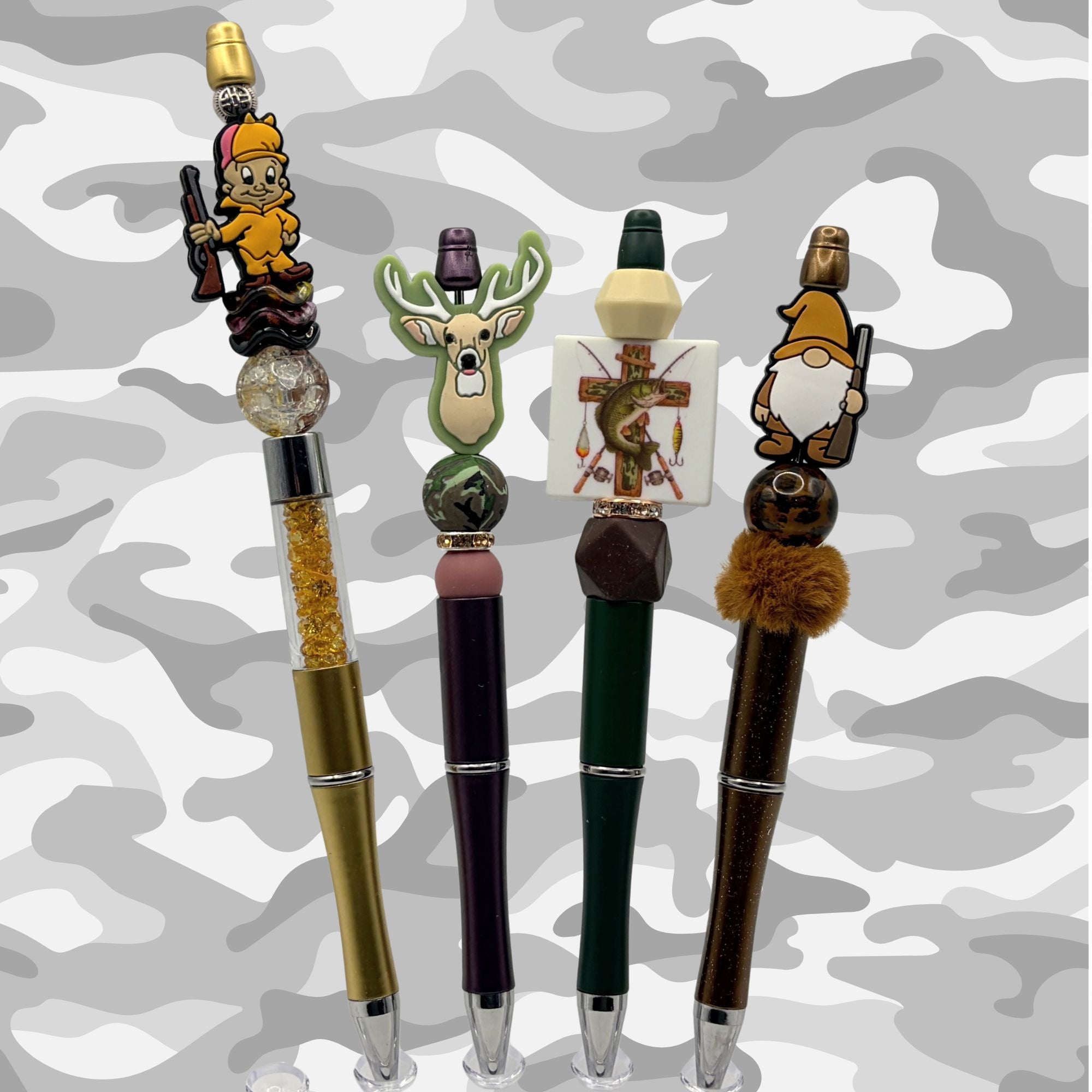 Outdoor Life Beaded Pen Collection – Hunting, Deer & Fishing Pens