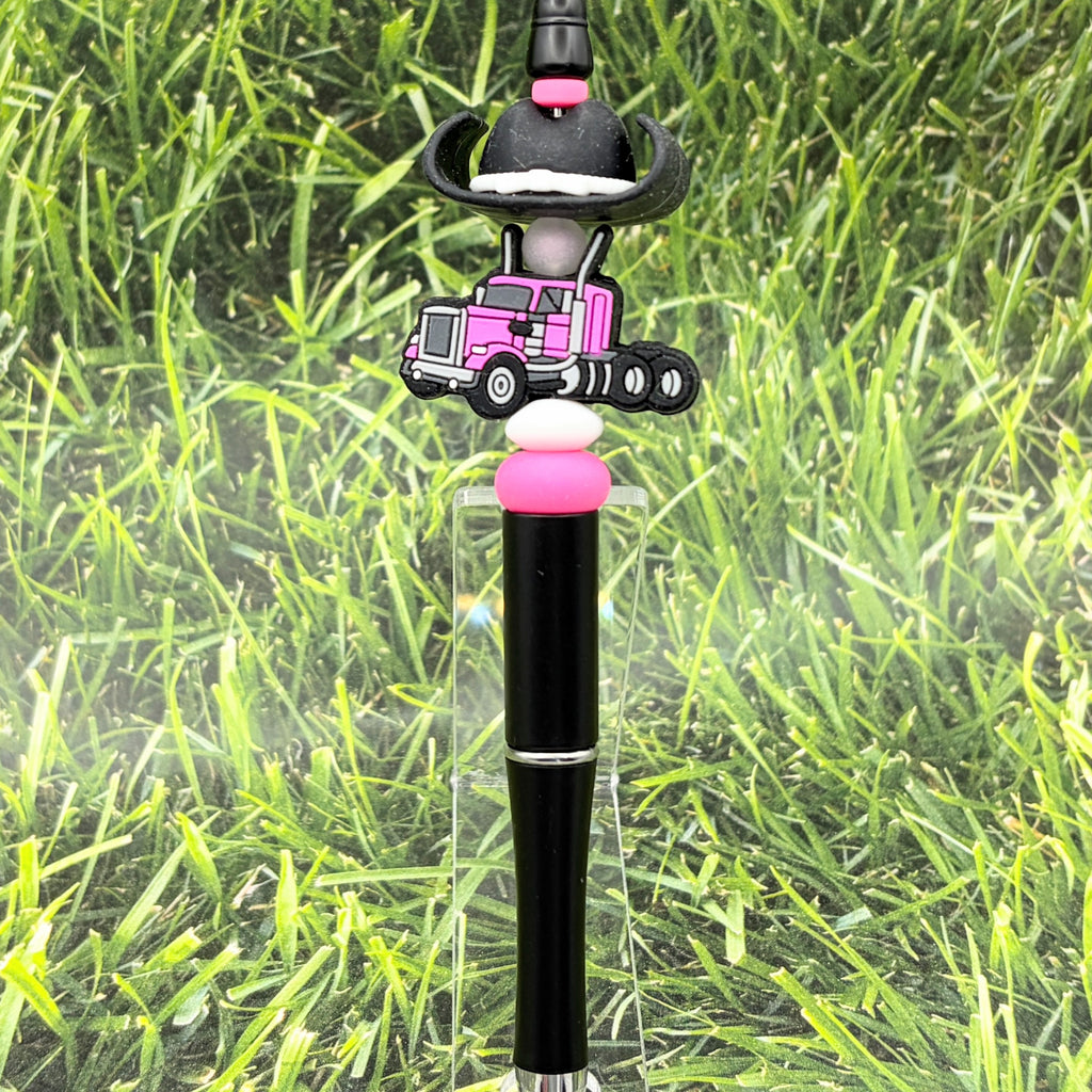Trucking Life Beaded Pen Collection – Choose Your Style