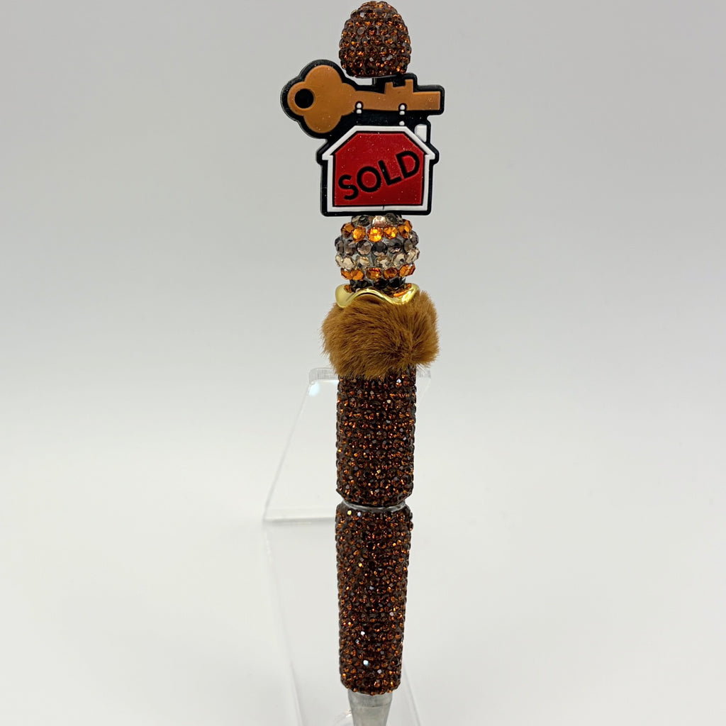 Realtor Life Beaded Pen Collection – Choose Your Style A–G