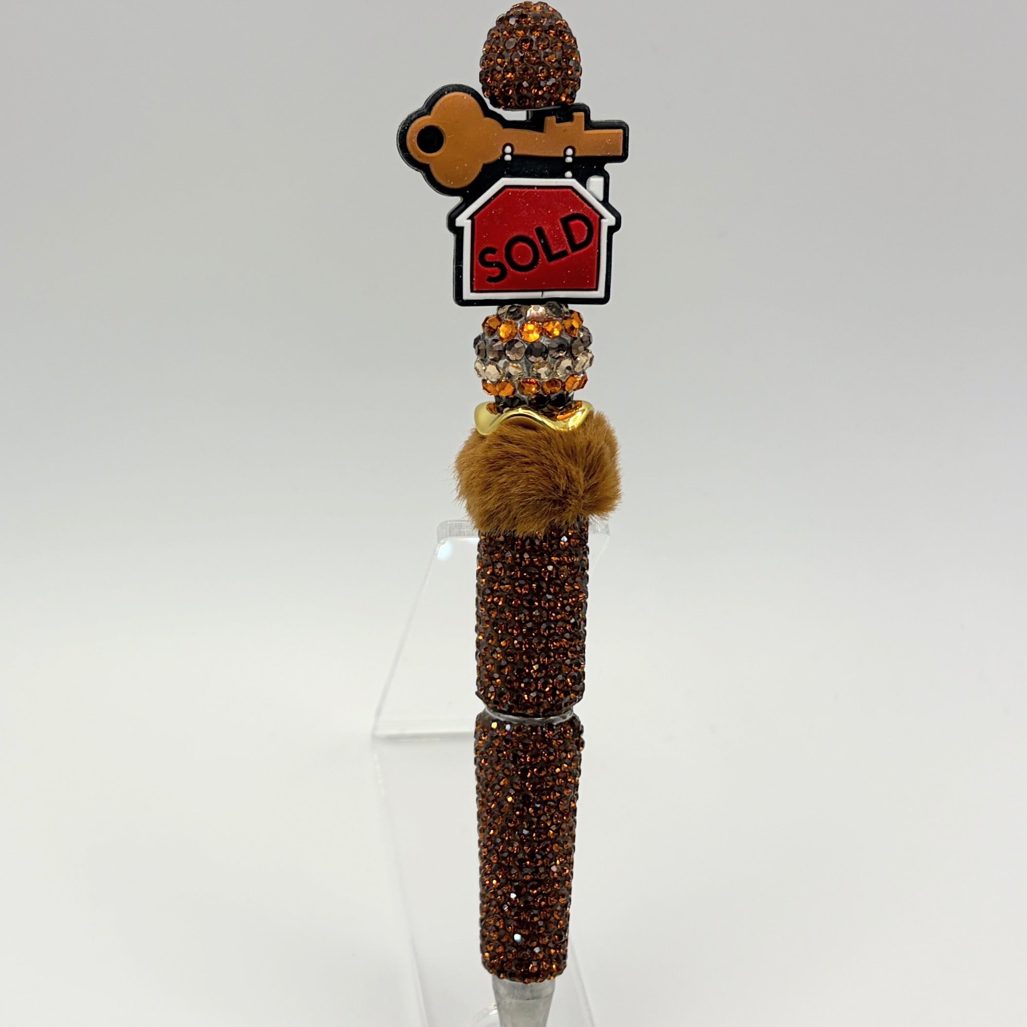 Realtor Beaded Pen Collection – Real Estate Agent Gift, Closing Gift, Office Pen, Choose Your Style A–G