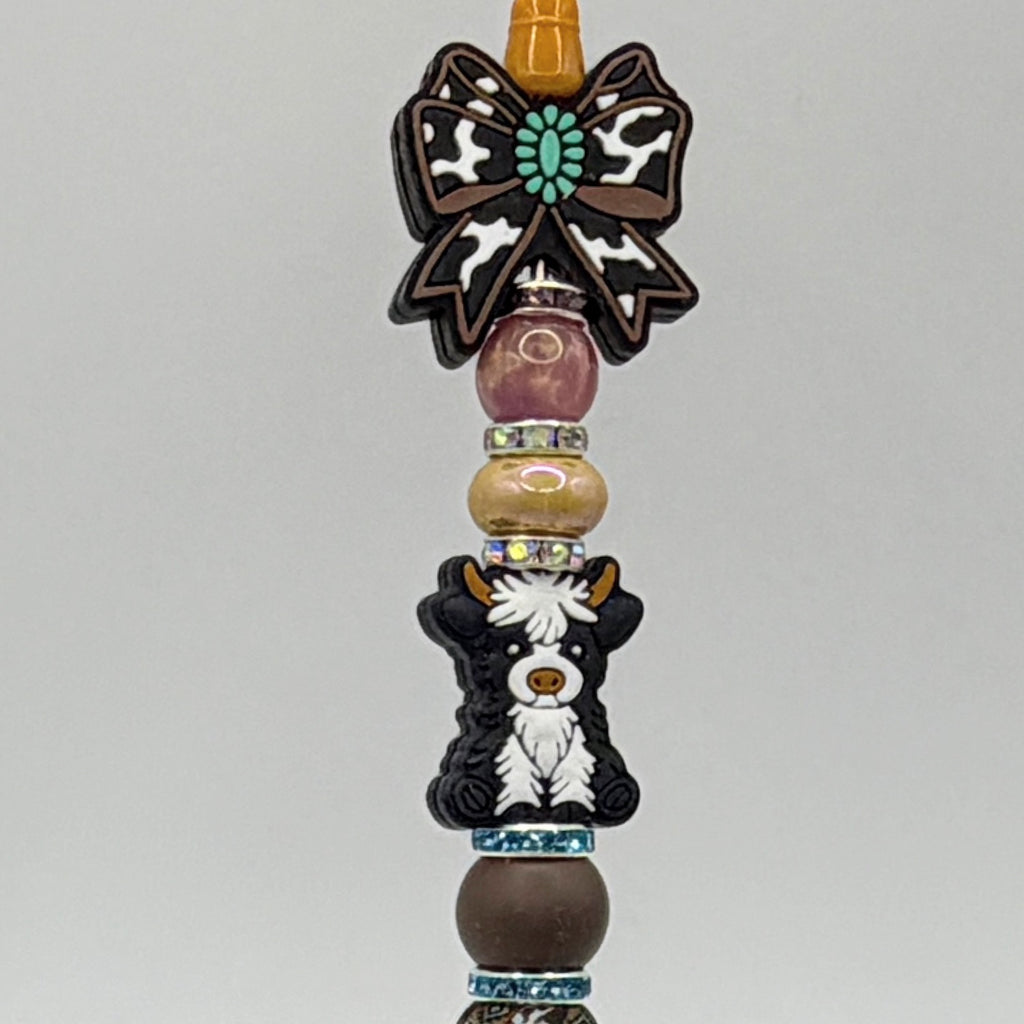 Western Ranch Life Beaded Pen Collection – Choose Your Style A–L