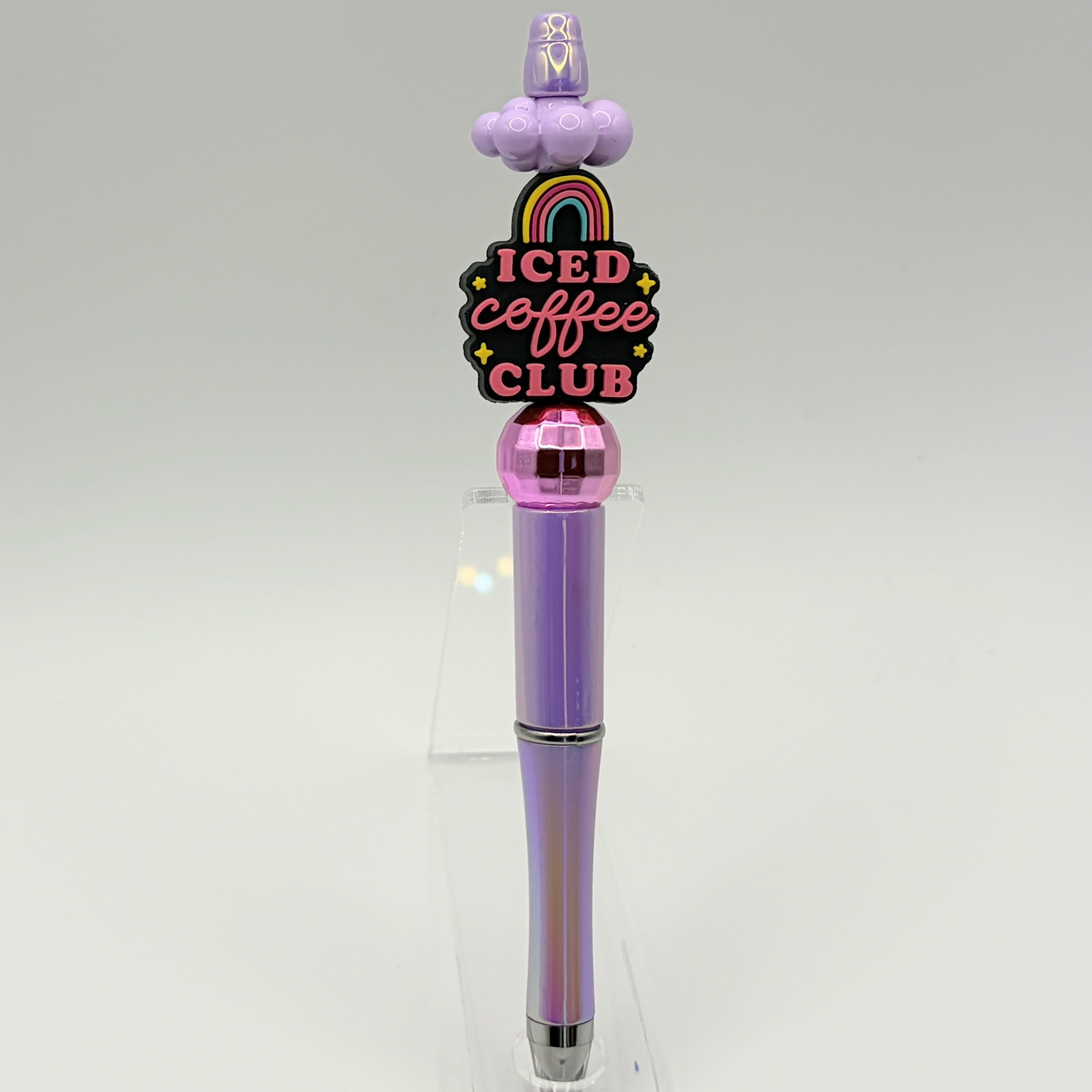 Coffee Lover Beaded Pen Collection – Starbucks, Iced Coffee Club & Seven Brew Inspired Gift Pens