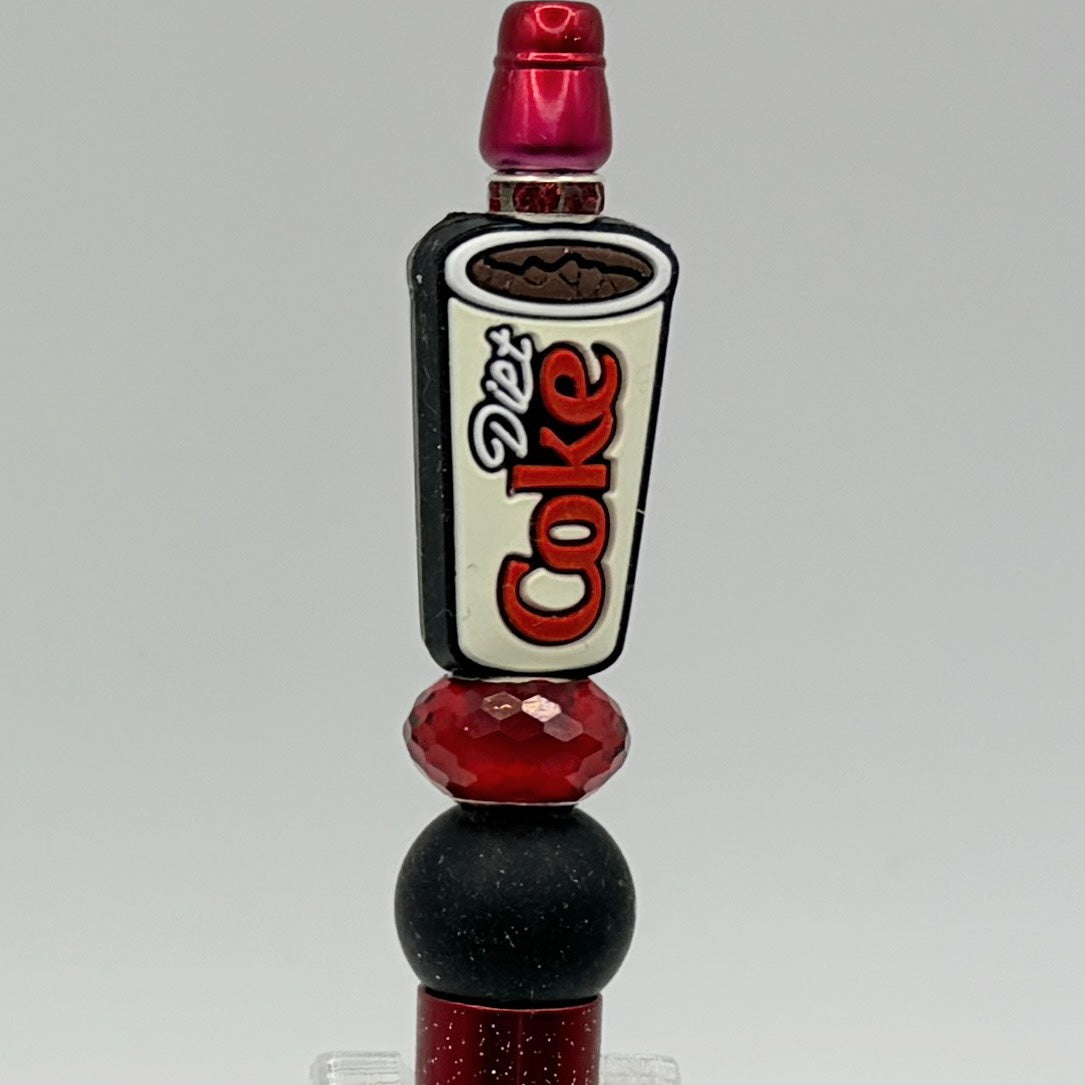Coca-Cola Family Beaded Pen Collection – Coke, Diet Coke, Sprite & Fanta Handmade Pens