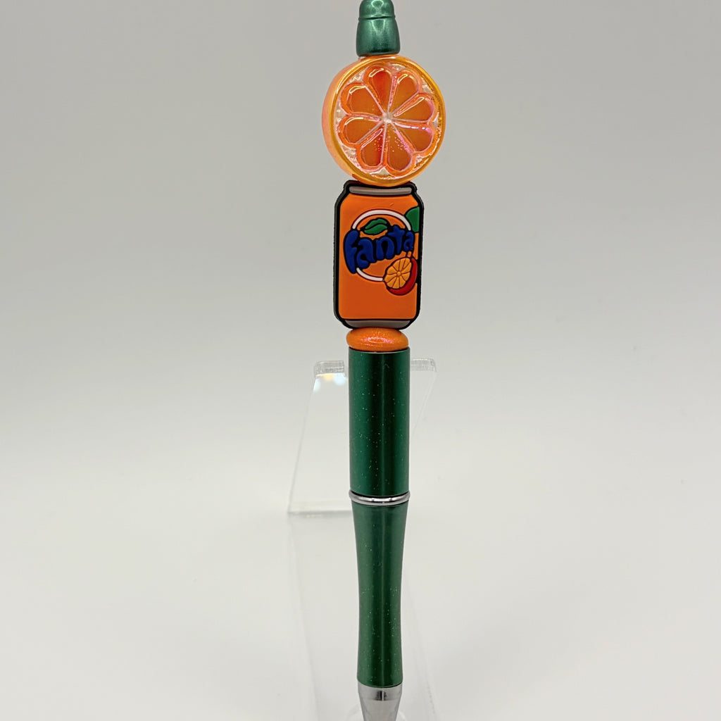 Coca-Cola Family Beaded Pen Collection – Coke, Diet Coke, Sprite & Fanta Handmade Pens