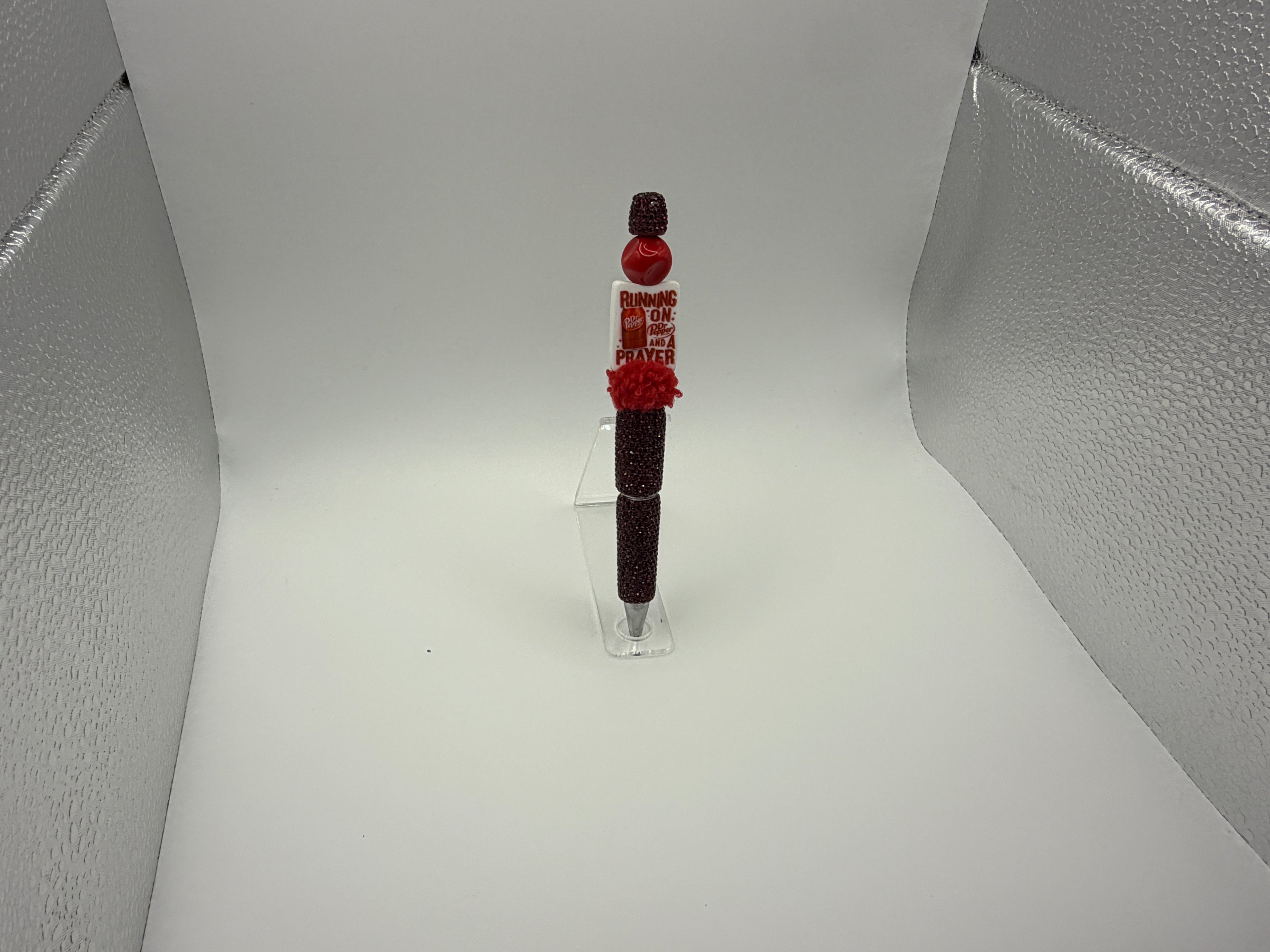 Dr Pepper Beaded Pen Collection – Handmade Dr Pepper Inspired Pens