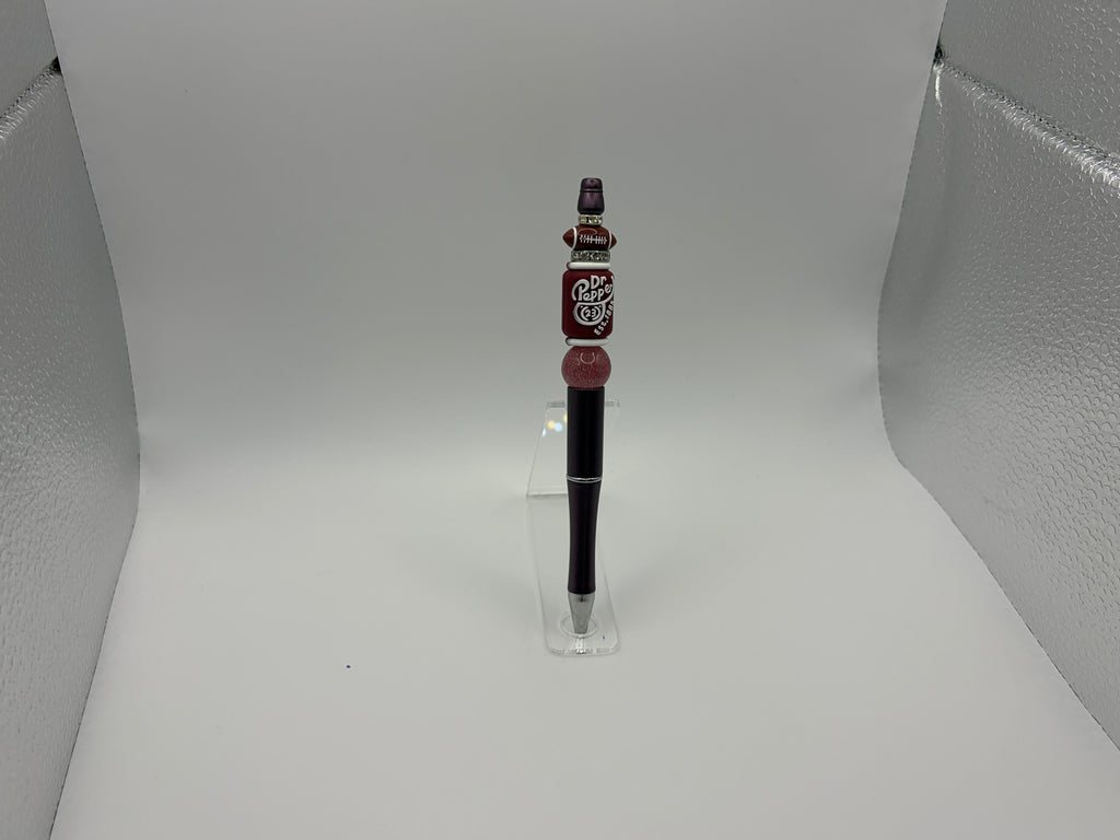 Dr Pepper Beaded Pen Collection – Handmade Dr Pepper Inspired Pens