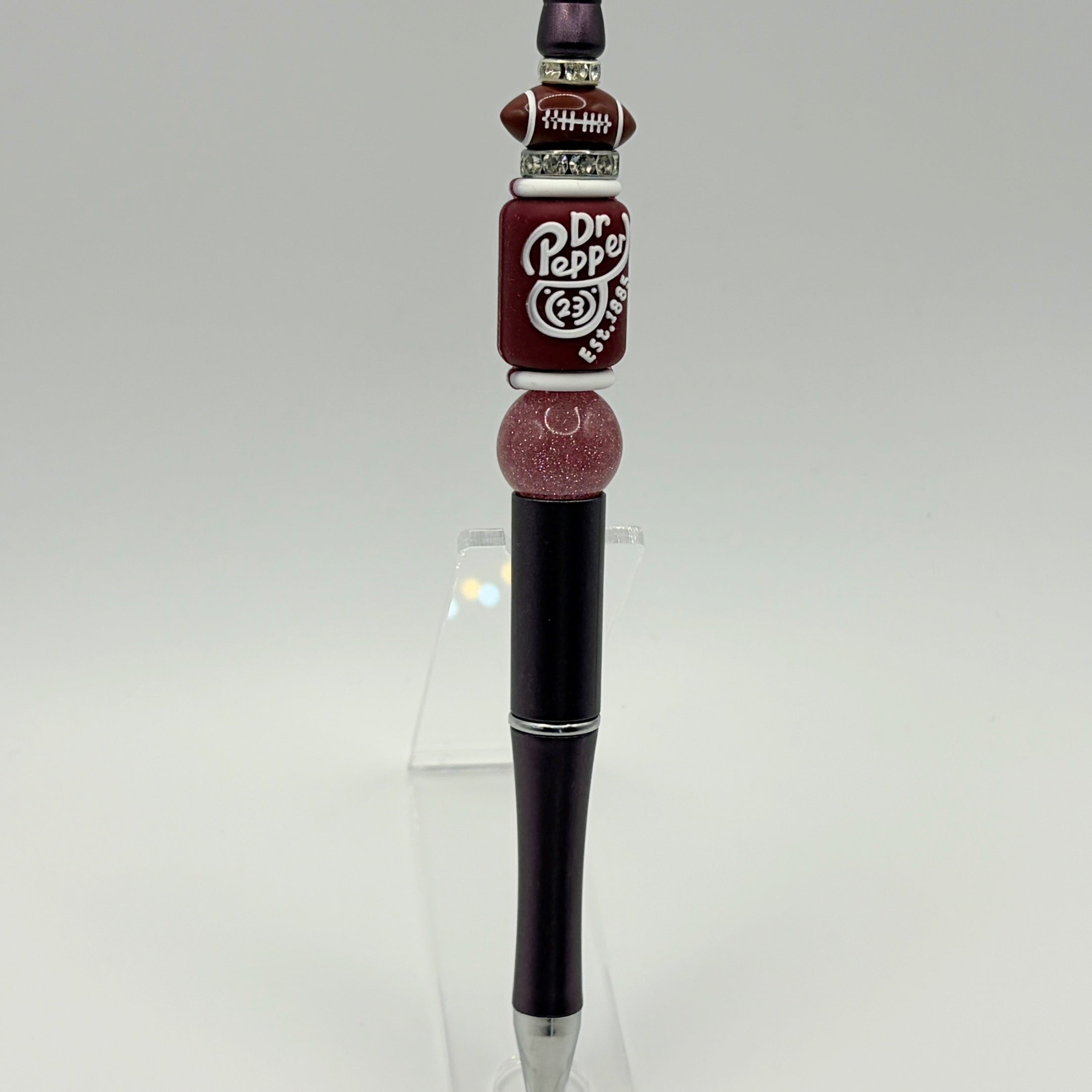 Dr Pepper Beaded Pen Collection – Handmade Dr Pepper Inspired Pens