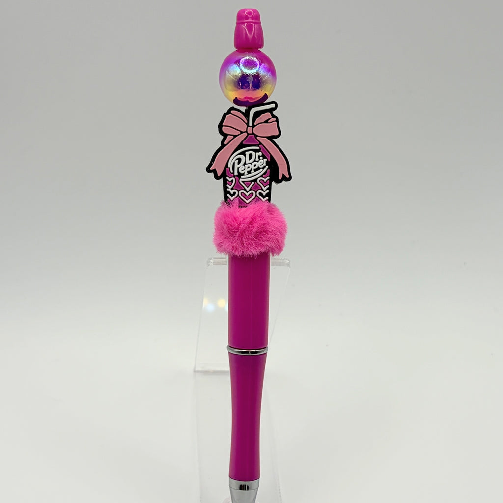 Dr Pepper Beaded Pen Collection – Handmade Dr Pepper Inspired Pens