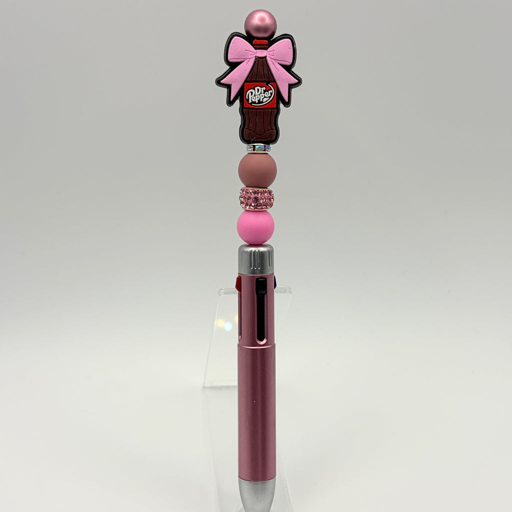 Dr Pepper Beaded Pen Collection – Handmade Dr Pepper Inspired Pens