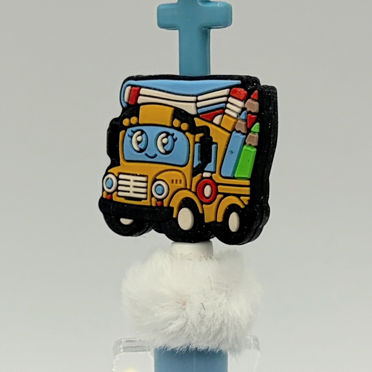 ✏️Teacher Beaded Pen Collection – Apple, School Bus, Books & Classroom Gifts✏️