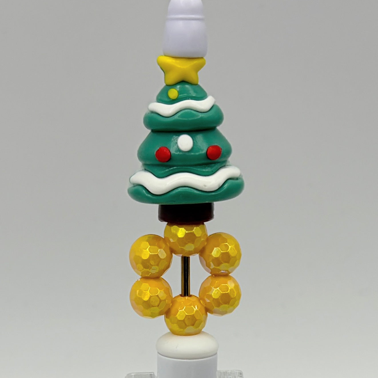 Sweet Christmas Beaded Pen Collection | Handmade Gingerbread & Christmas Tree Pens