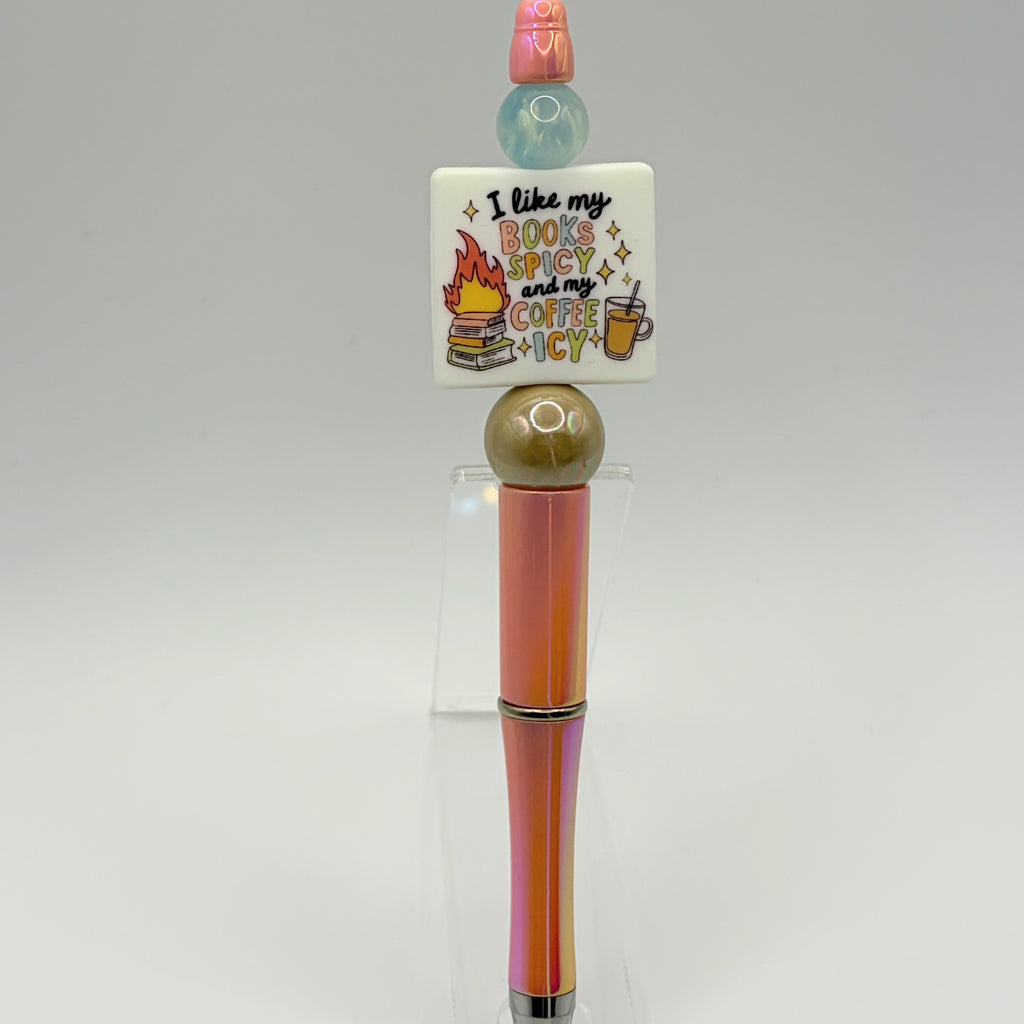 Book Lovers & Library Beaded Pens | Reading Inspired Collection