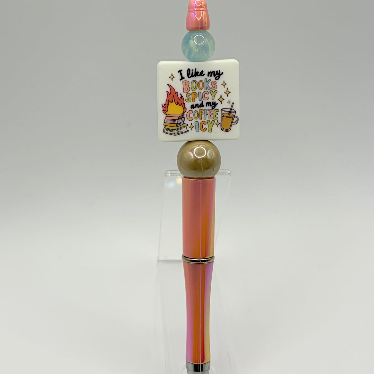 Book Lovers & Library Beaded Pens | Reading Inspired Collection