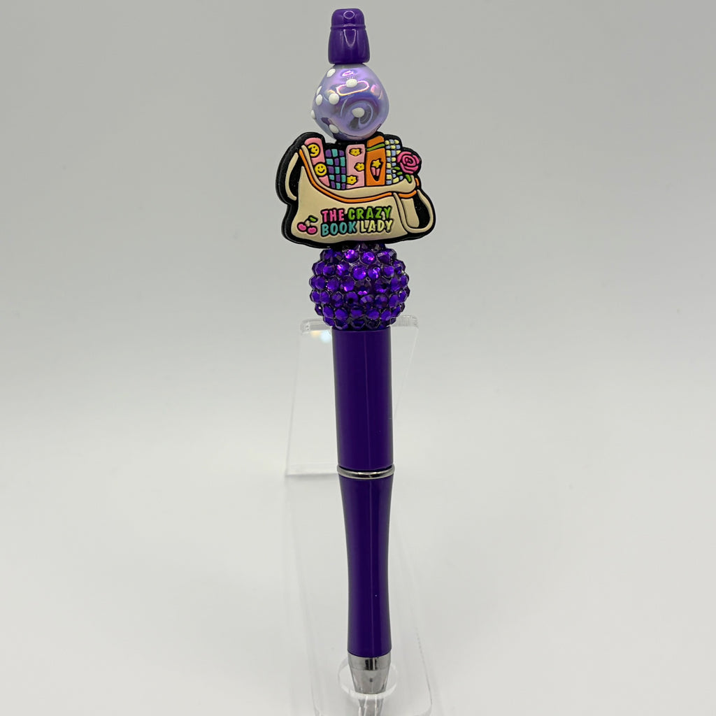 Book Lovers & Library Beaded Pens | Reading Inspired Collection