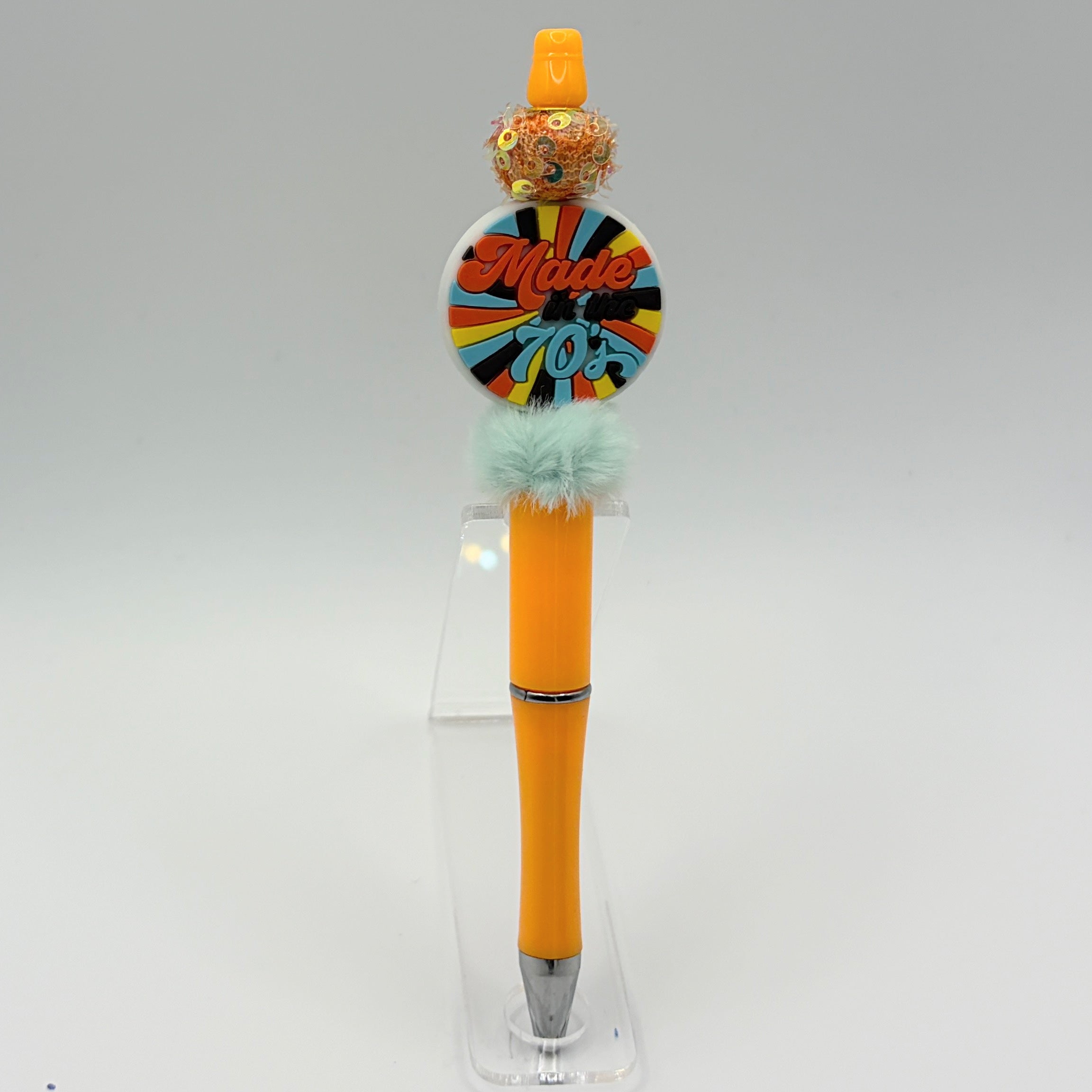 Retro Vibes Beaded Pen Collection | 70s & 80s Inspired Pens