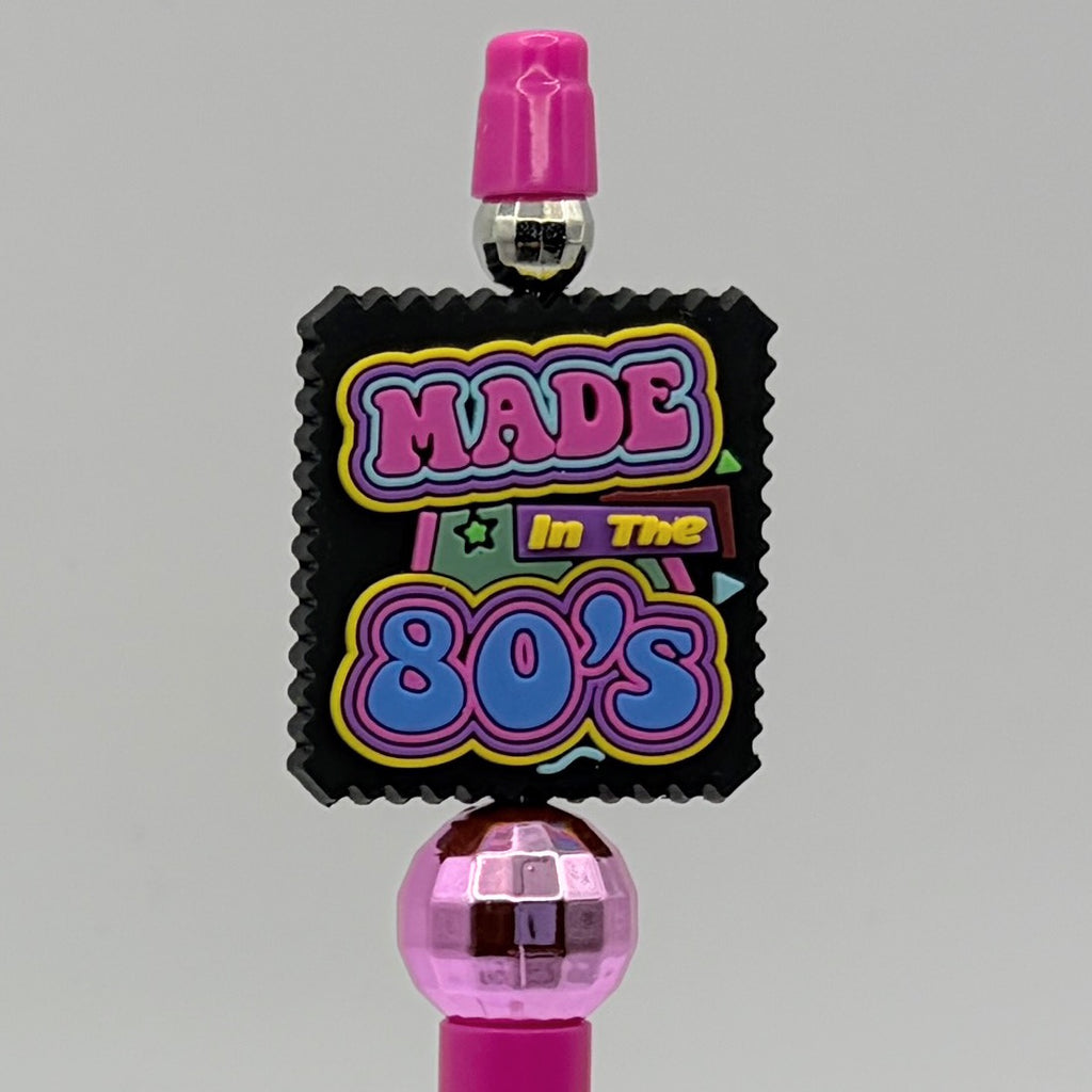 Retro Vibes Beaded Pen Collection | 70s & 80s Inspired Pens
