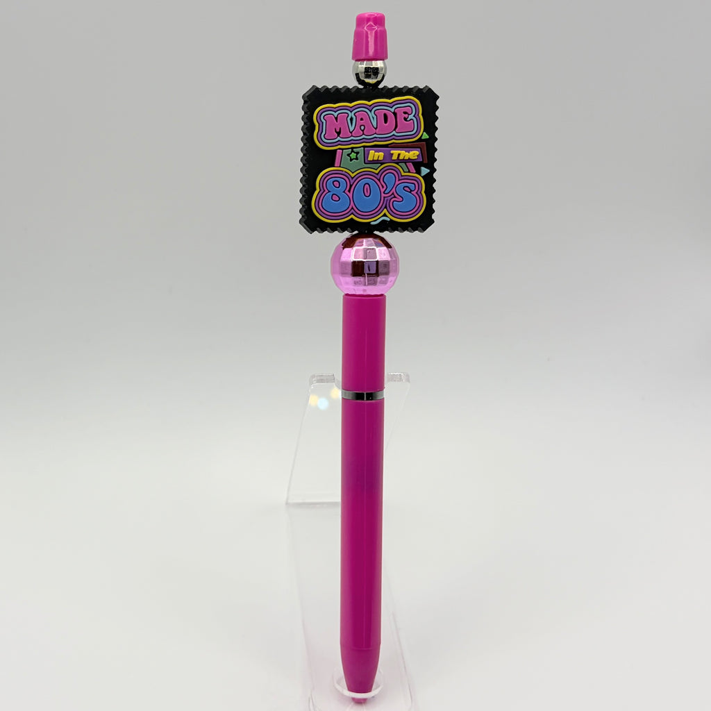 Retro Vibes Beaded Pen Collection | 70s & 80s Inspired Pens