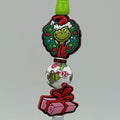 Christmas Character Beaded Pencils | Handmade Holiday Pencils