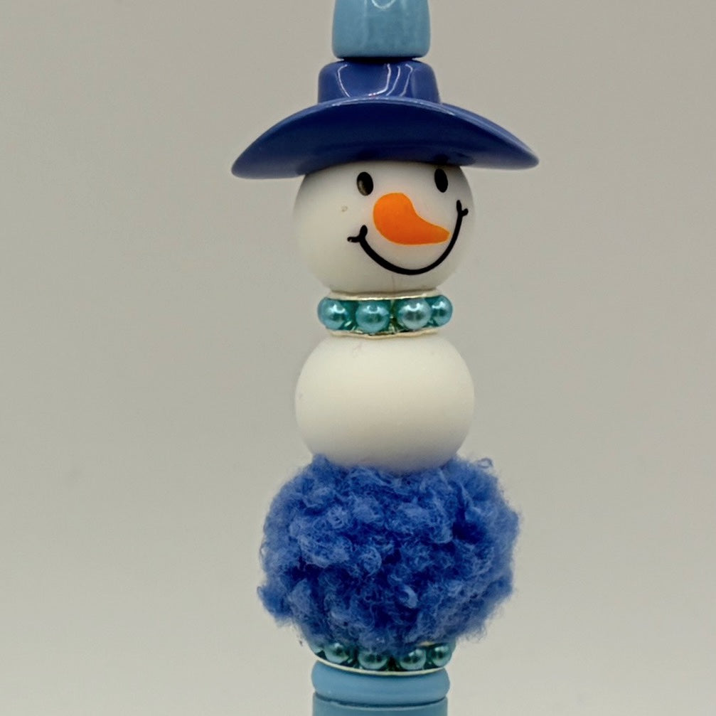 Handmade Snowman Beaded Pens | Choose Your Favorite Winter Style