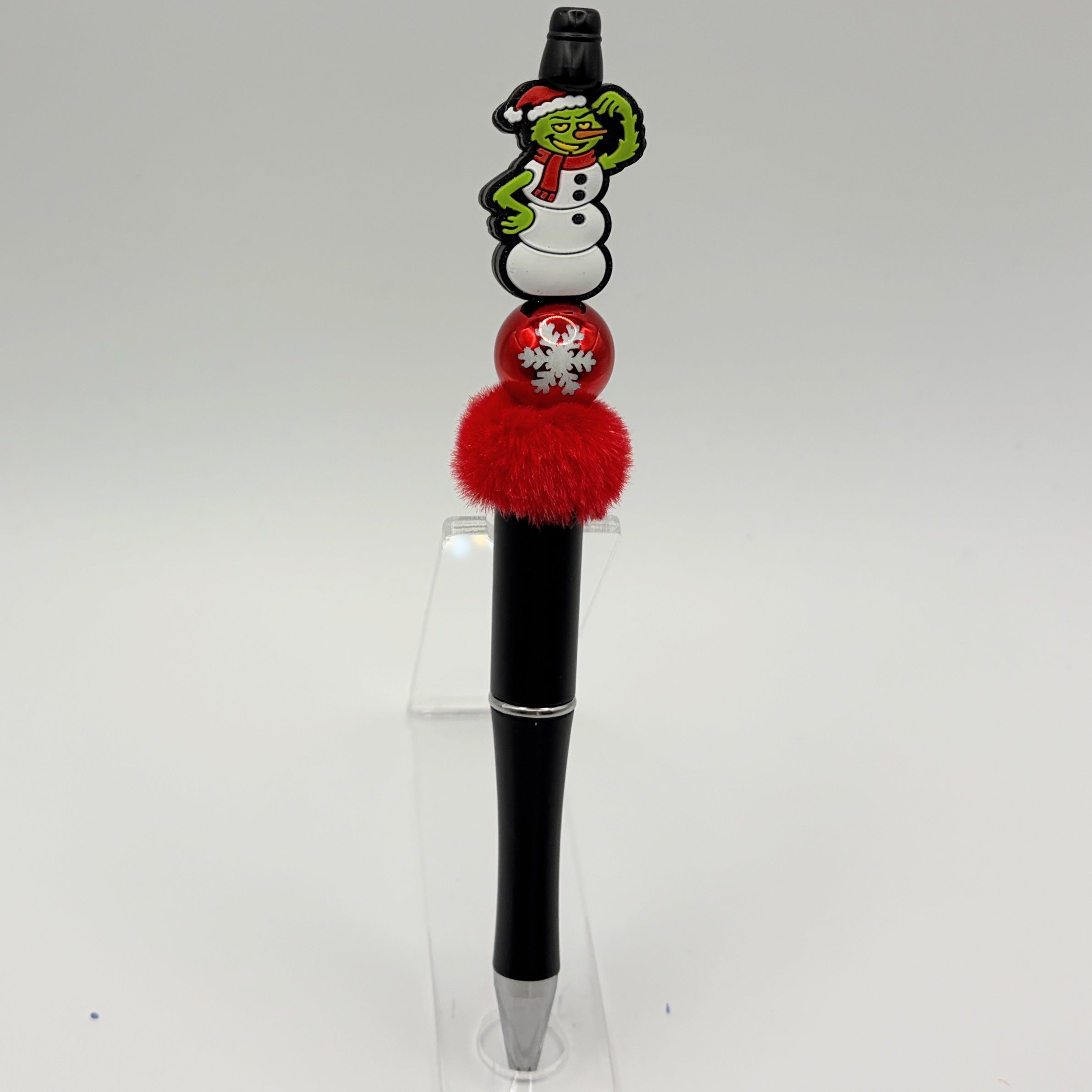 Handmade Snowman Beaded Pens | Choose Your Favorite Winter Style