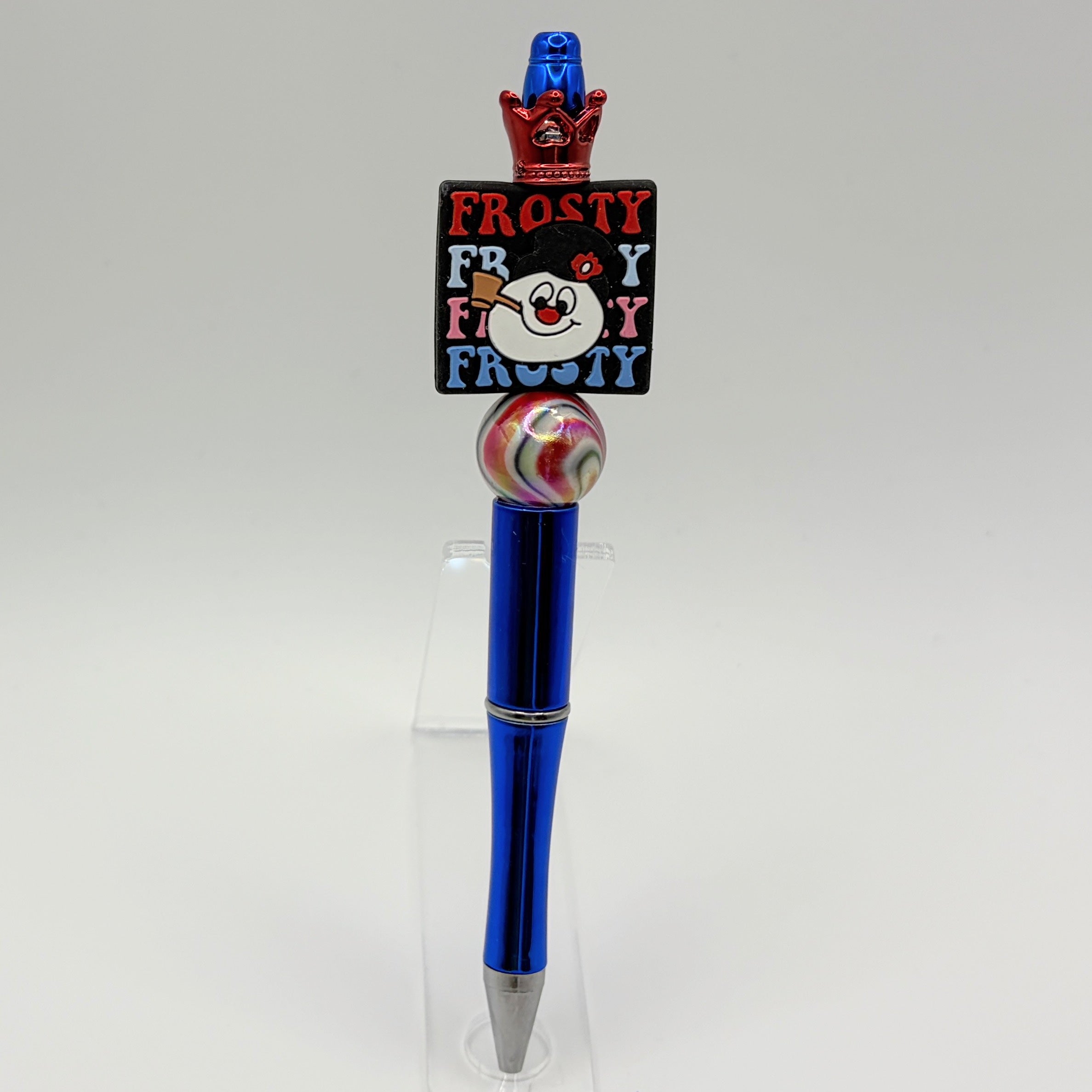 Handmade Snowman Beaded Pens | Choose Your Favorite Winter Style