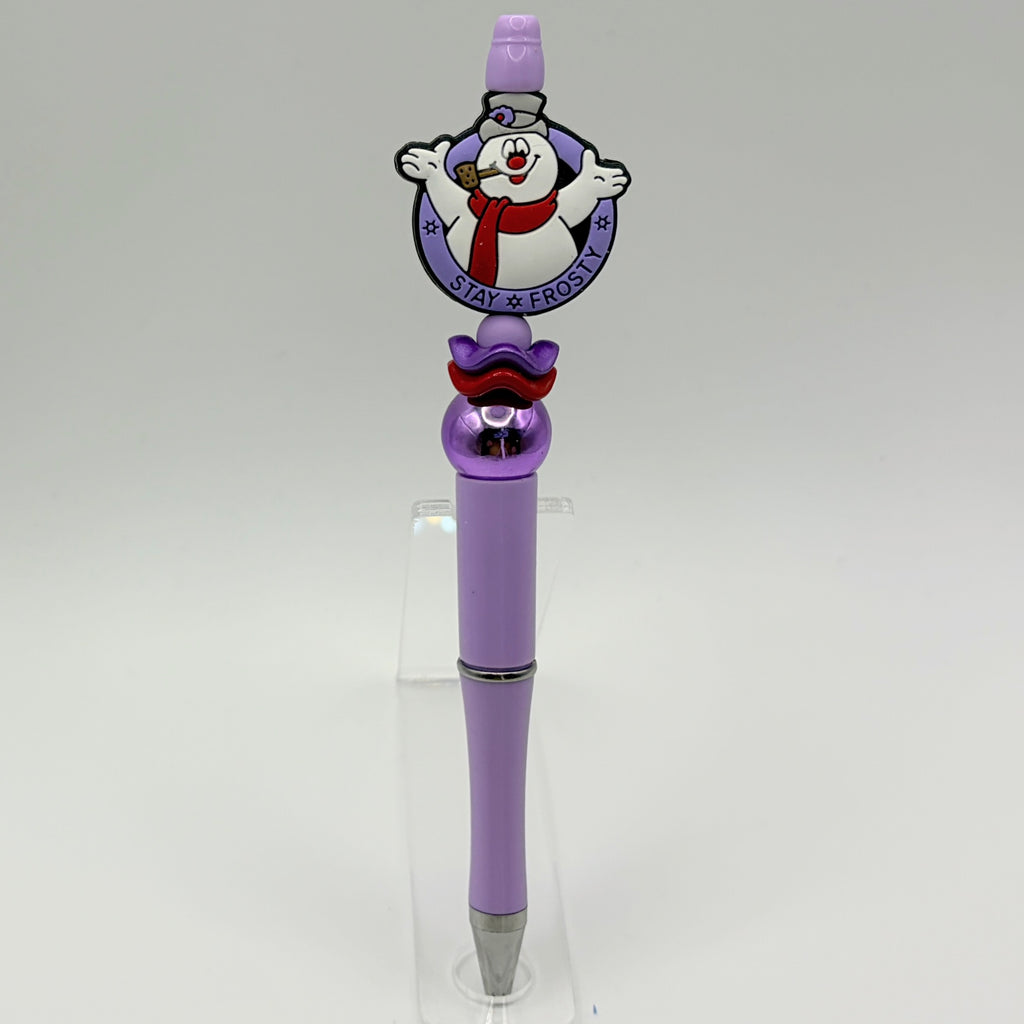 Handmade Snowman Beaded Pens | Choose Your Favorite Winter Style