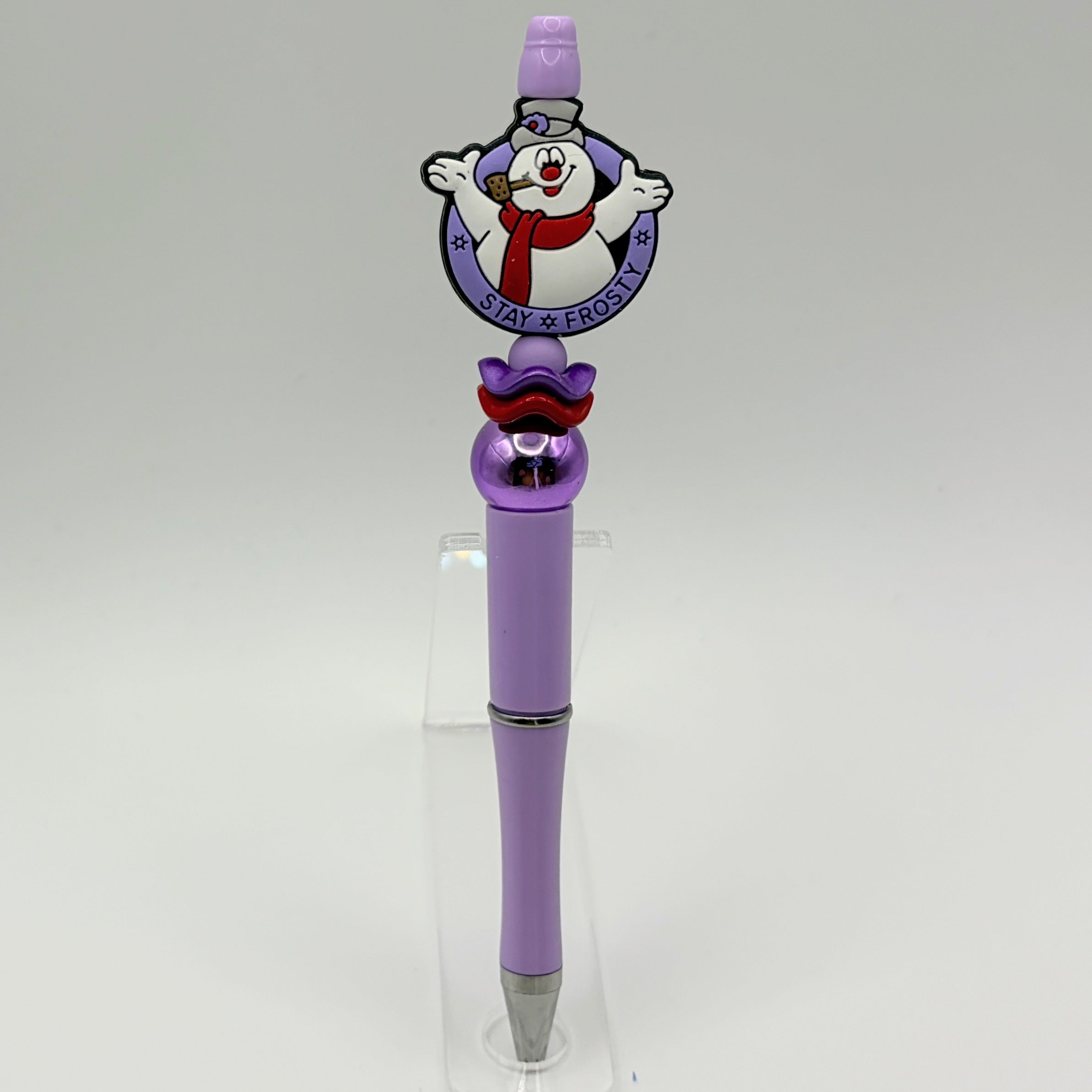 Handmade Snowman Beaded Pens | Choose Your Favorite Winter Style