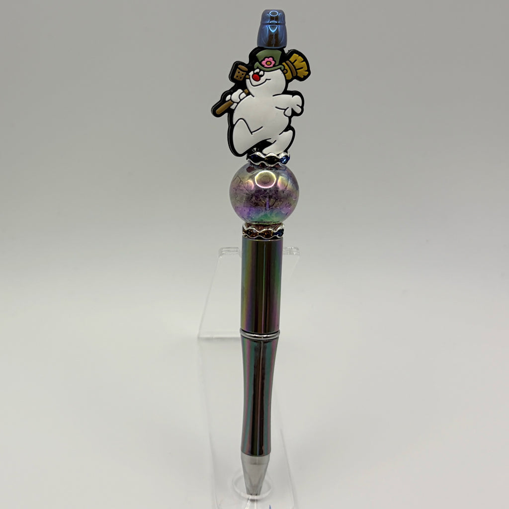 Handmade Snowman Beaded Pens | Choose Your Favorite Winter Style