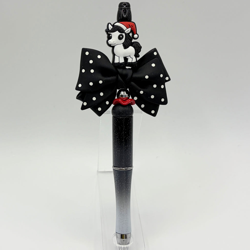 🎄Magical Christmas Beaded Pens – Holiday Character Collection🎄