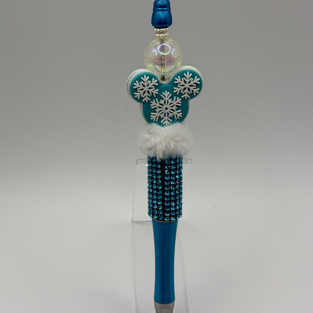 🎄Magical Christmas Beaded Pens – Holiday Character Collection🎄