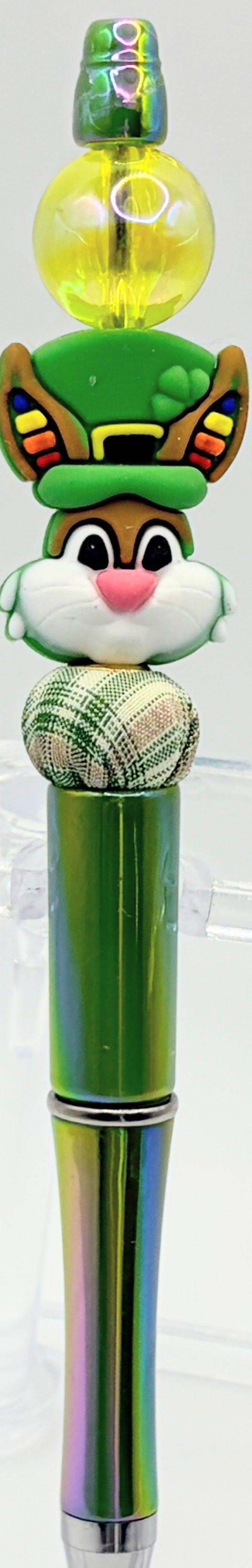 Handmade St. Patrick’s Day Beaded Pens | Choose Your Lucky Pen | Gift Ready