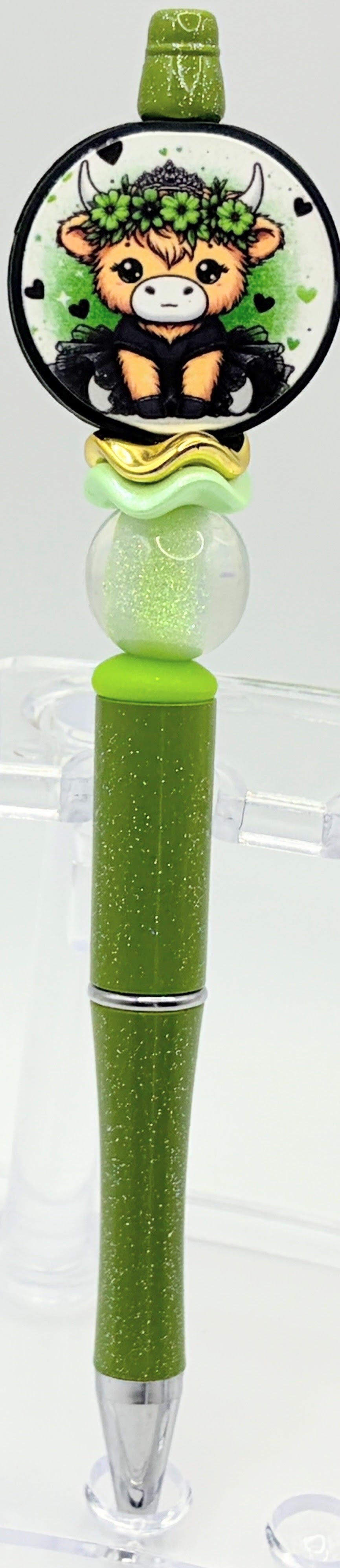 Handmade St. Patrick’s Day Beaded Pens | Choose Your Lucky Pen | Gift Ready