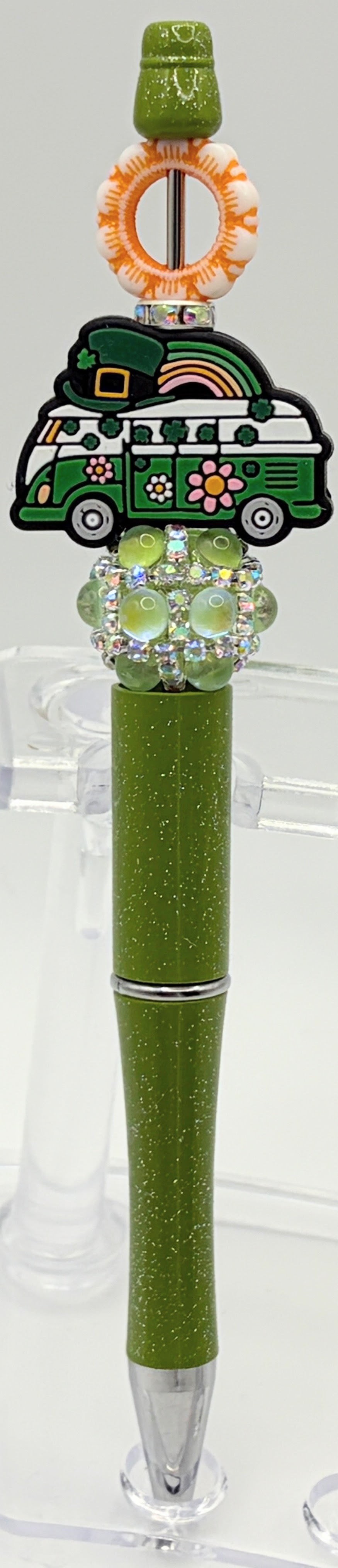 Handmade St. Patrick’s Day Beaded Pens | Choose Your Lucky Pen | Gift Ready