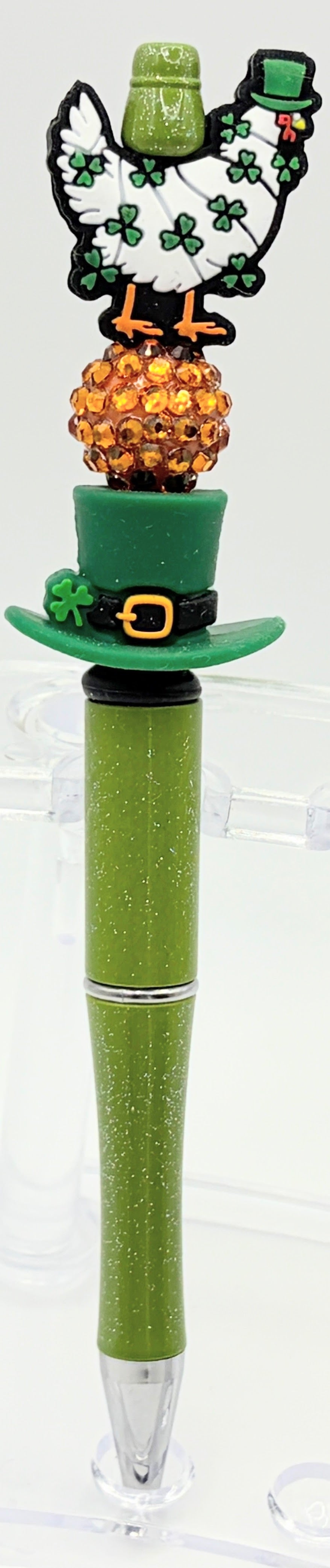 Handmade St. Patrick’s Day Beaded Pens | Choose Your Lucky Pen | Gift Ready