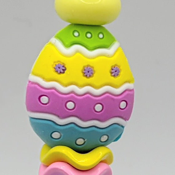 Colorful Easter Egg Beaded Pens – Choose Your Style (A–E) | Handmade Basket Stuffers