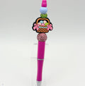 Easter Basket Stuffer Pens – Cute Bunny Beaded Pens | Choose Your Style (A–E)