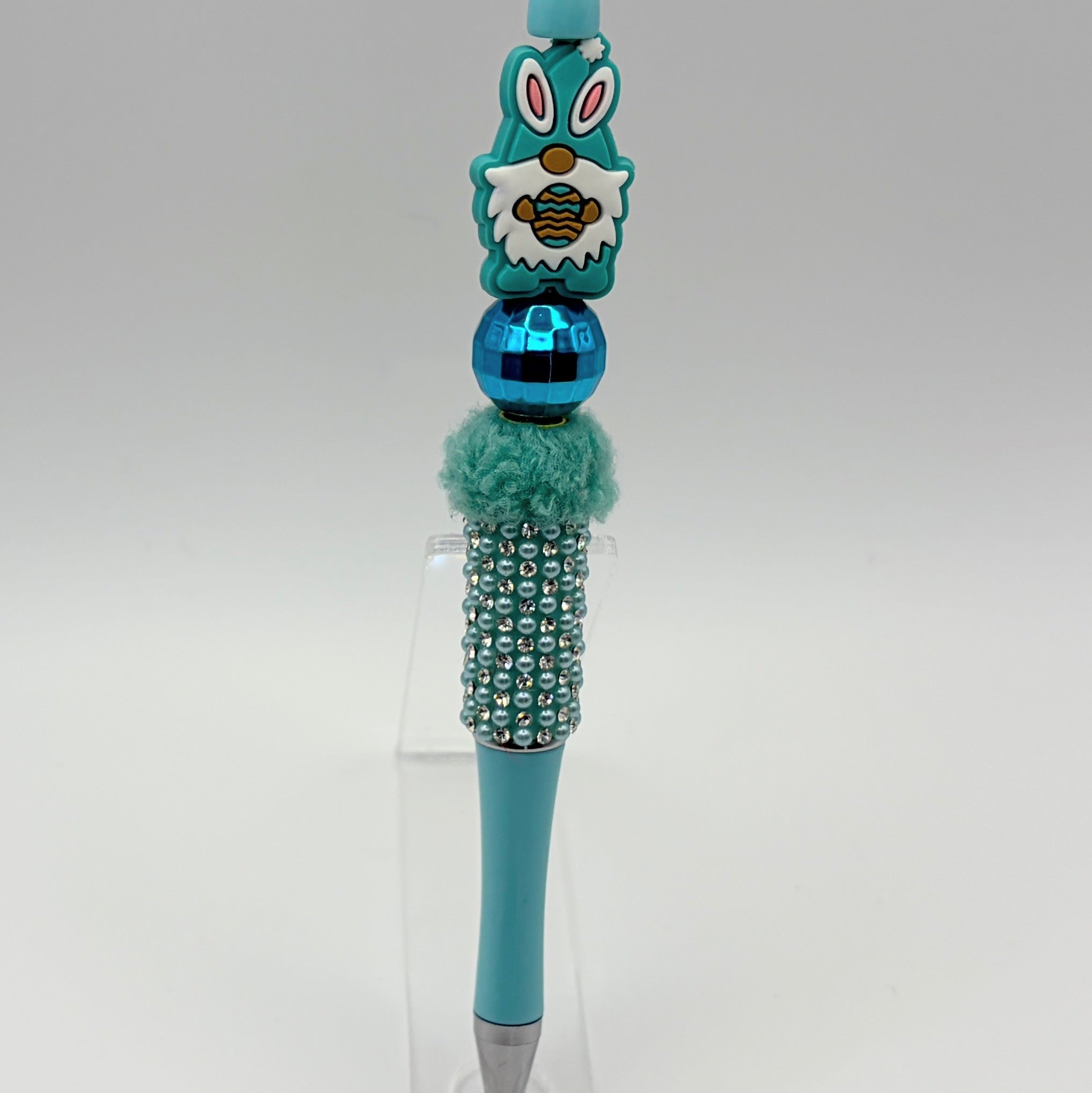 Happy Easter Bunny Ear Beaded Pens/Choose Your Style (A–E) | Handmade Basket Stuffers