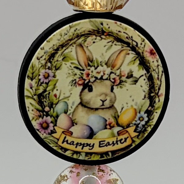 Easter Bunny Beaded Pens – Choose Your Style (A–E) | Handmade Gift | Baske