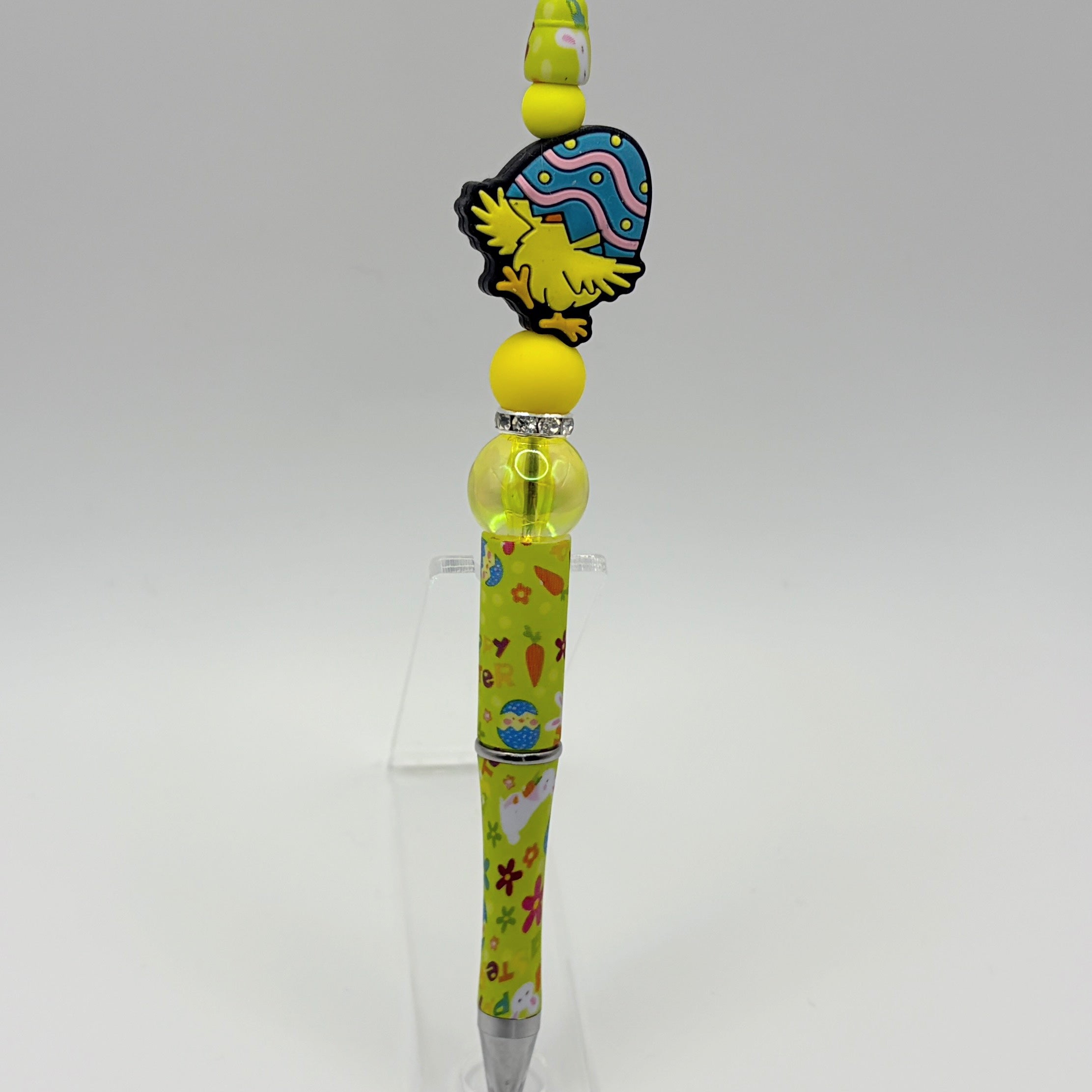 Easter Beaded Pens | Bunny, Chick & Spring Designs | Handmade Gift Pens | Cute Holiday Writing Pens | Choose Your Style A–E