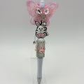 Bling Rhinestone Beaded Pens | Luxury Bunny & Pom Pom Pens | Handmade Statement Pens | Cute Gift Pens | Choose Style F–G