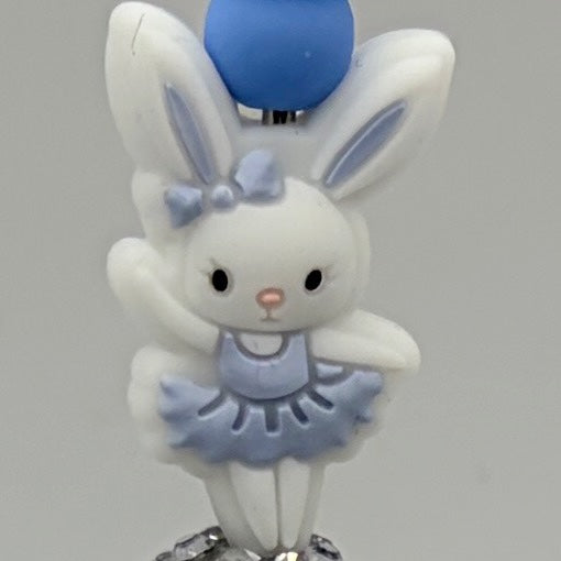 Happy Easter Bunny Ear Beaded Pens/Choose Your Style (A–E) | Handmade Basket Stuffers