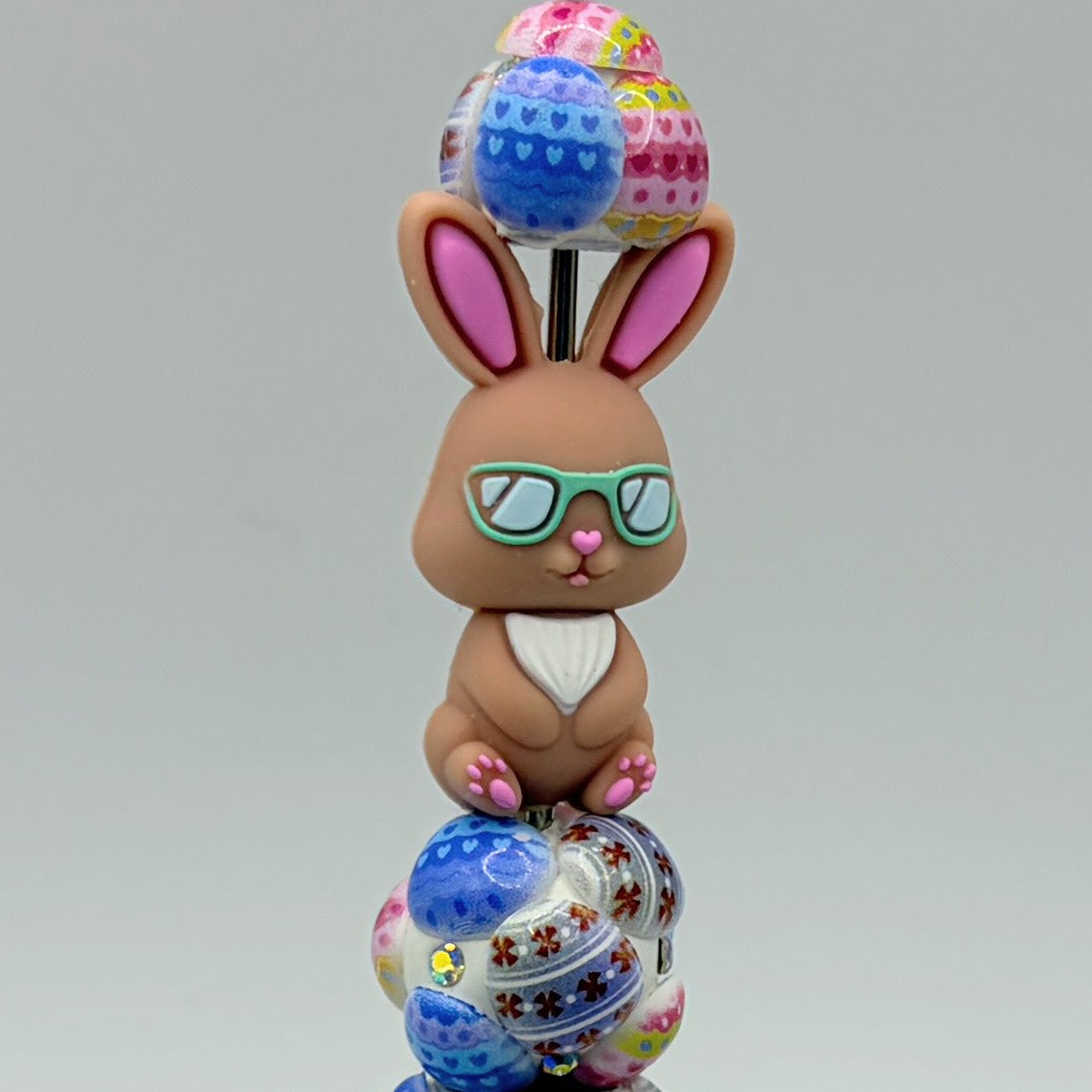 Peter Cottontail Beaded Pen/Choose Your Style (A–E) | Handmade Basket Stuffers