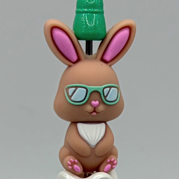 Peter Cottontail Beaded Pen/Choose Your Style (A–E) | Handmade Basket Stuffers