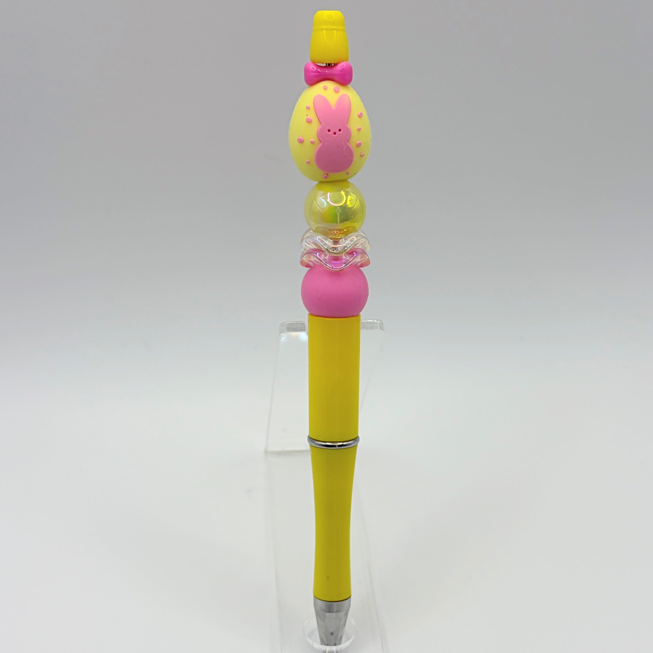 Colorful Easter Egg Beaded Pens – Choose Your Style (A–E) | Handmade Basket Stuffers