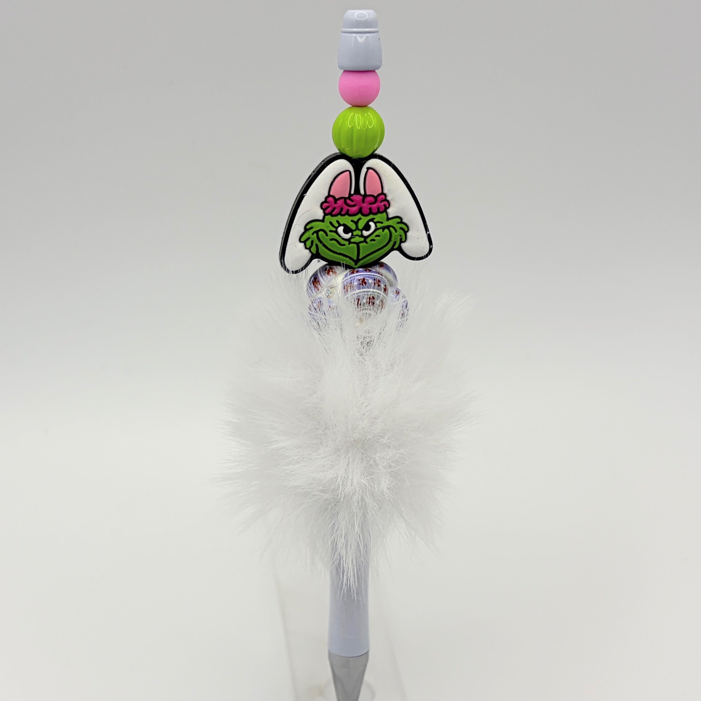 Easter Bunny Beaded Pens | Cute Spring Pens with Pom Pom & Chick Designs | Handmade Gift Pens | Easter Basket Fillers | Choose Style A–E