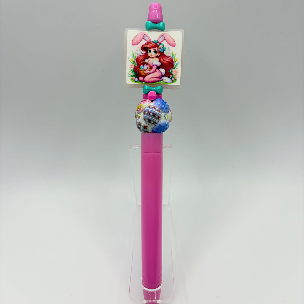 Easter Beaded Pens | Bunny, Chick & Spring Designs | Handmade Gift Pens | Cute Holiday Writing Pens | Choose Your Style A–E